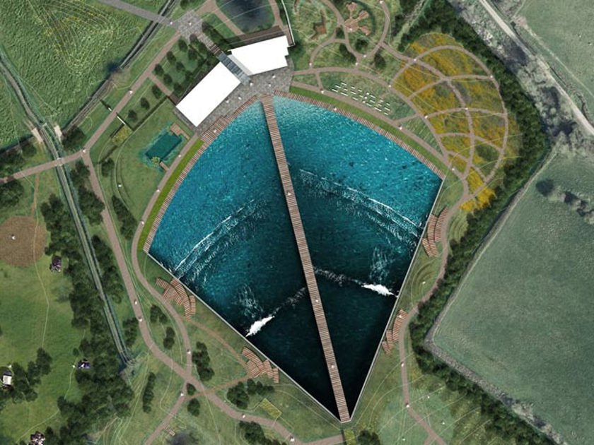 The Wave Bristol inland surfing centre Cribbs Causeway near